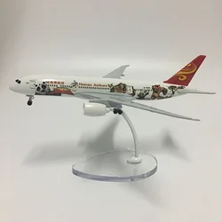 JASON TUTU 16cm China Hainan Airlines Boeing B787 Plane Model Airplane Model Aircraft Model 1:400 Diecast Metal planes toy