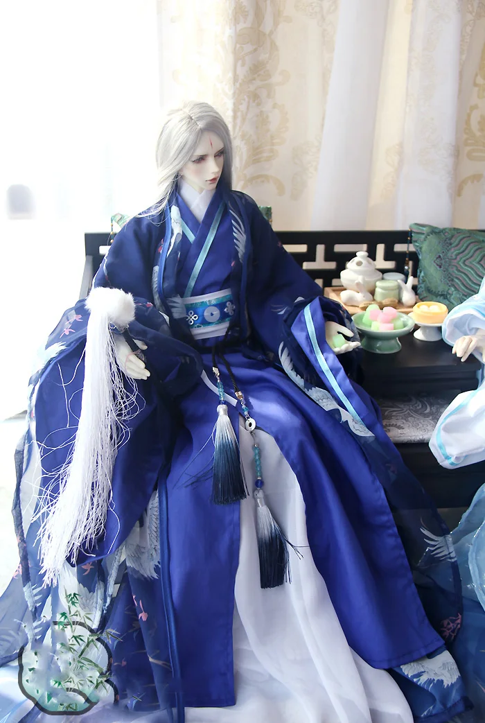 1/4 1/3 BJD Vestiti Costume Antico Intrattenimento Musiche E Canzoni Samurai Vestito Per BJD/SD MSD SD13 SSDF ID72 80 centimetri Forte Zio bambola accessori C0906
