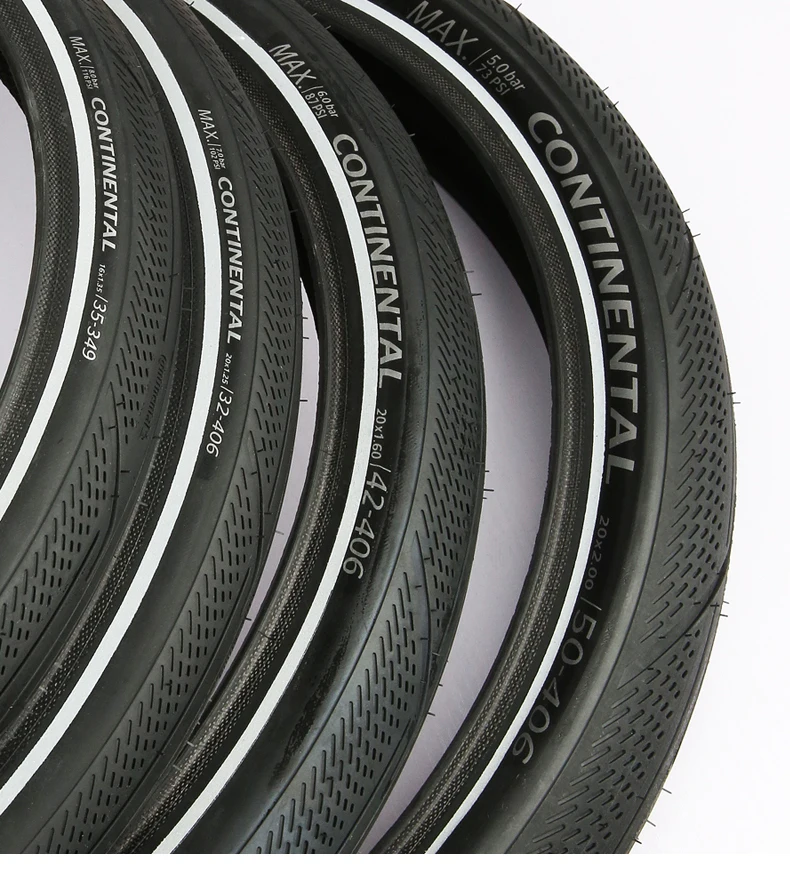 Continental Contact Urban 16 Zoll / 20 Zoll 3/180Tpi Pannensicherer Stahldrahtreifen für BMX-Faltrad mit Reflexstreifen – Detail 17