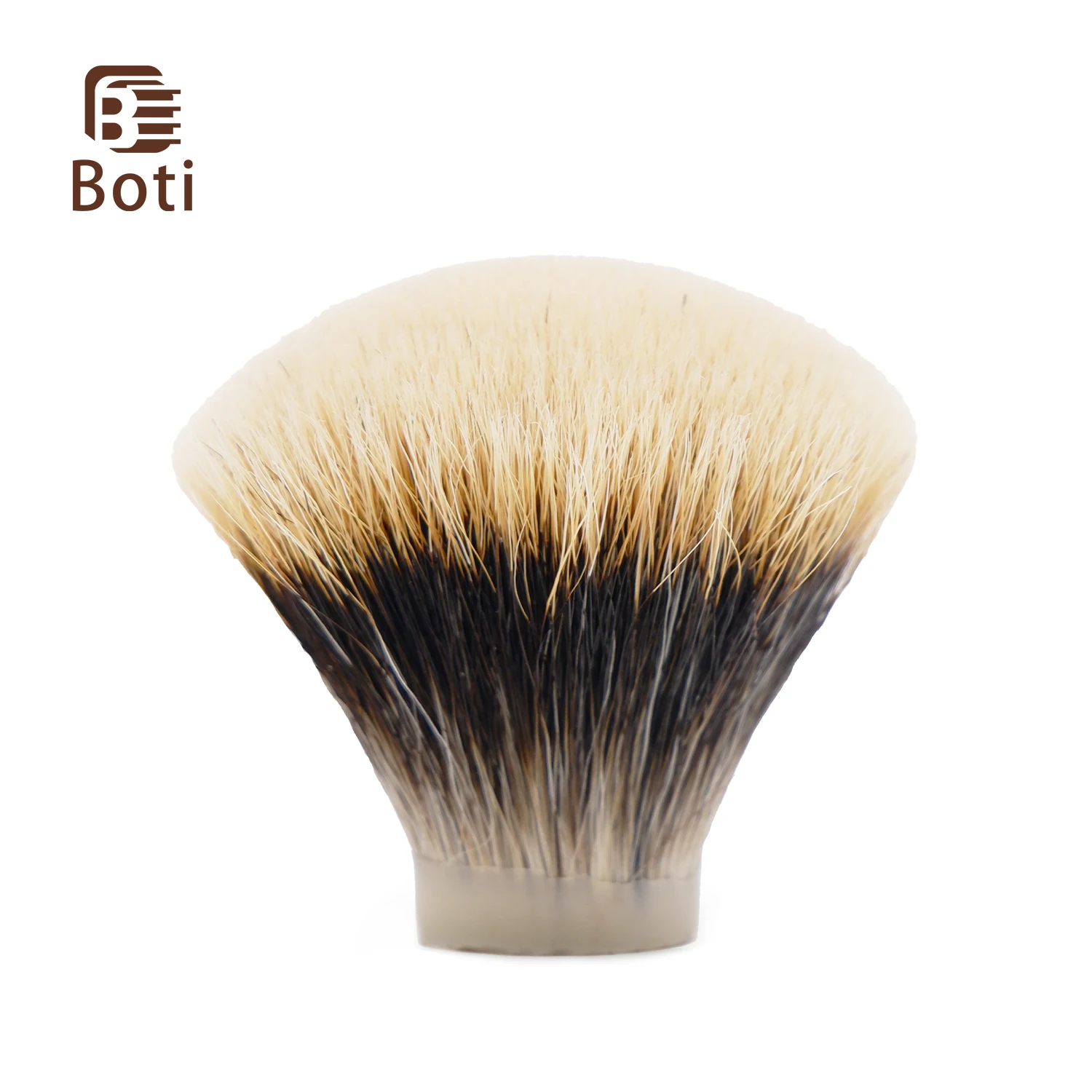 Boti Brush-2022 New SHD SMF(Stone Middle Flower) Badger Hair Knot Fan Shape Shave Brush Men's Beard Cleaning Tool