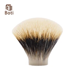 Boti Brush-2022 New SHD SMF(Stone Middle Flower) Badger Hair Knot Fan Shape Shave Brush Men's Beard Cleaning Tool