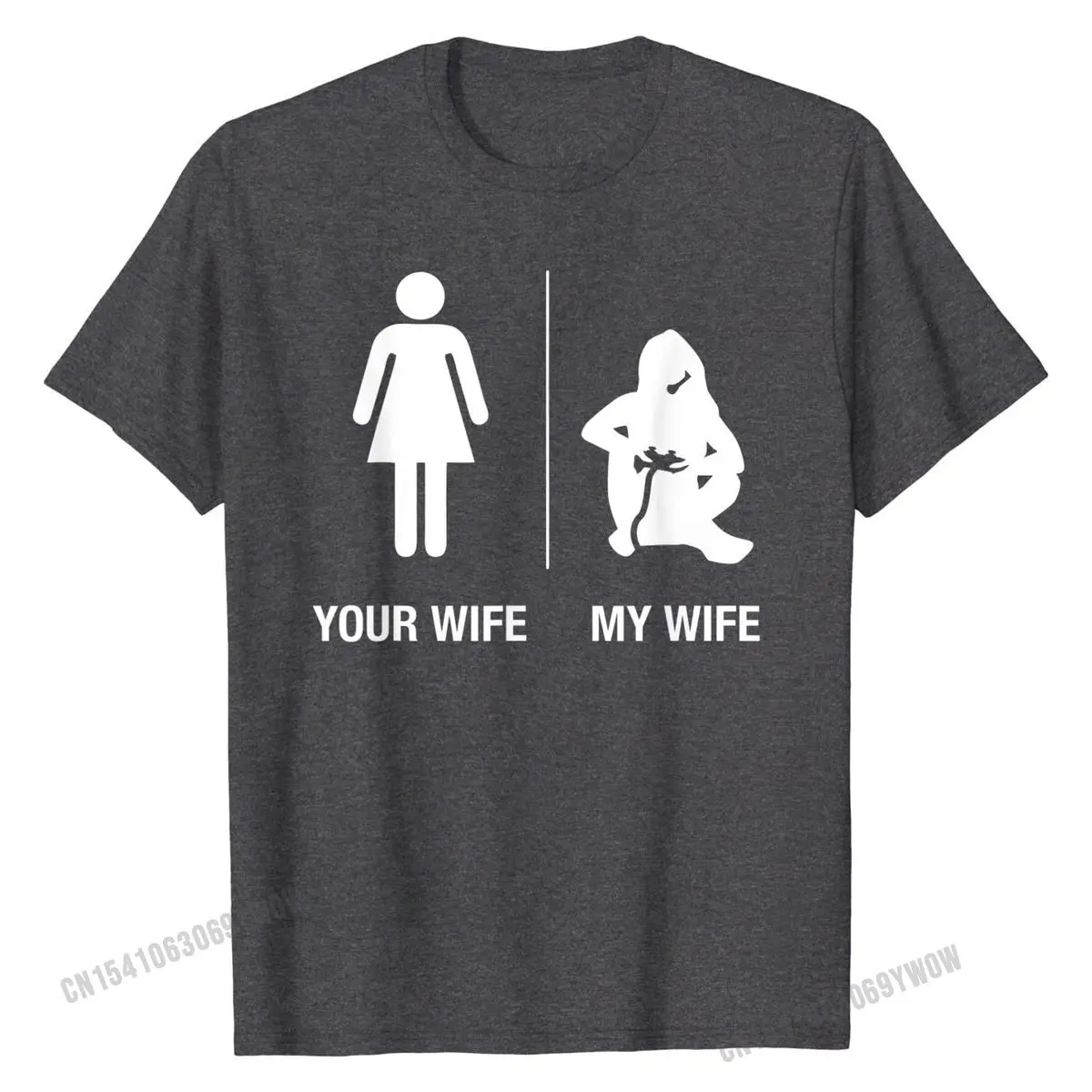 Mens Your Wife My Wife Gamer Shirt, Funny Gaming Husband Gift Cotton Youth Tops T Shirt Comics T Shirt Printed Coupons