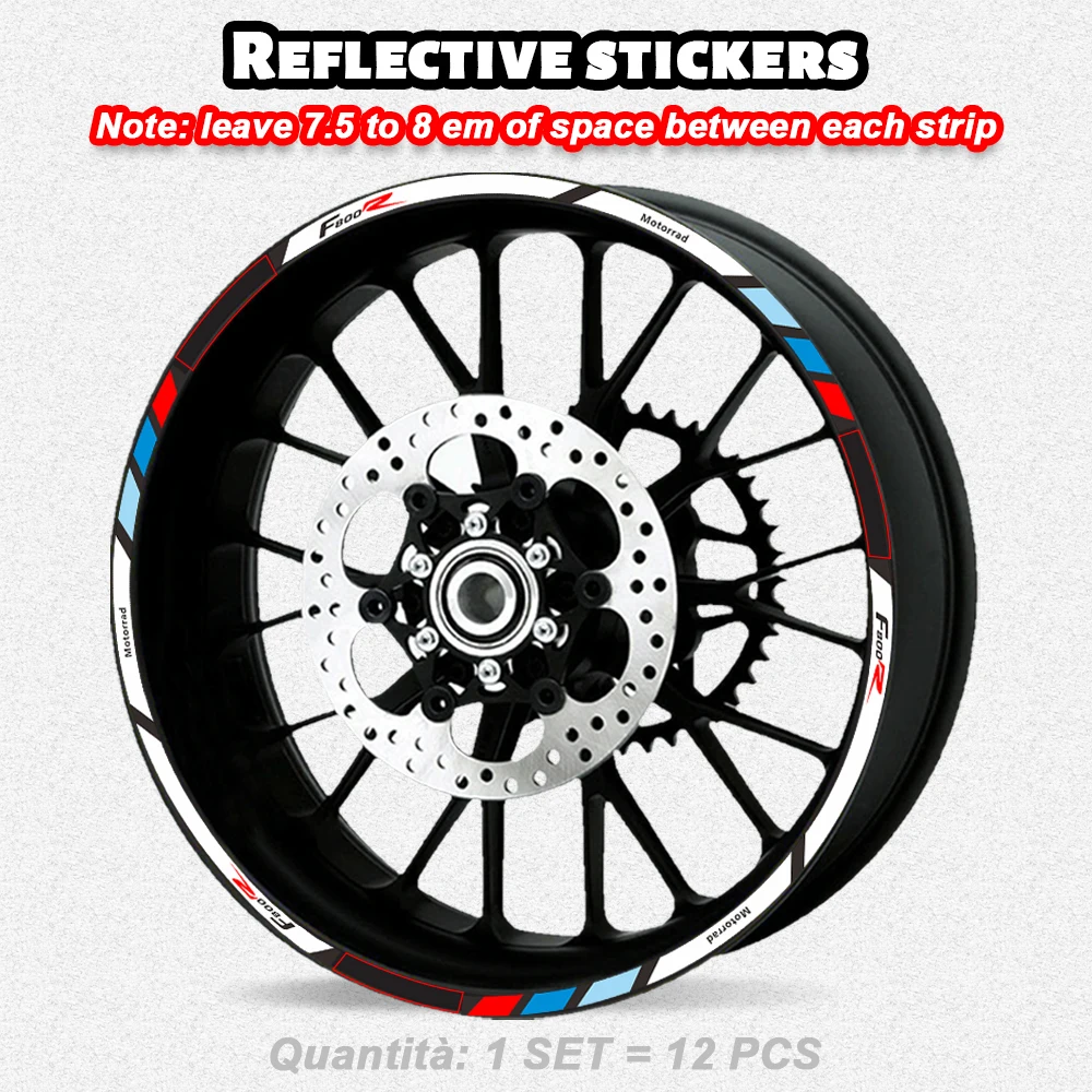 Voor Ducati 1299 Panigale S 959 Panigale 12 X Dikke Rand Outer Rim Sticker Streep Wiel Decals