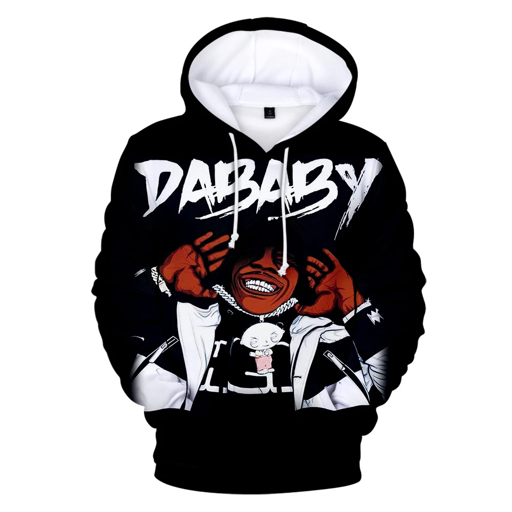 Hot Rapper Dababy 3d Printed Hoodies Sweatshirts Men/Women Dababy Cool Fashion Casual Adult Kids Pullovers Oversized Hoodies