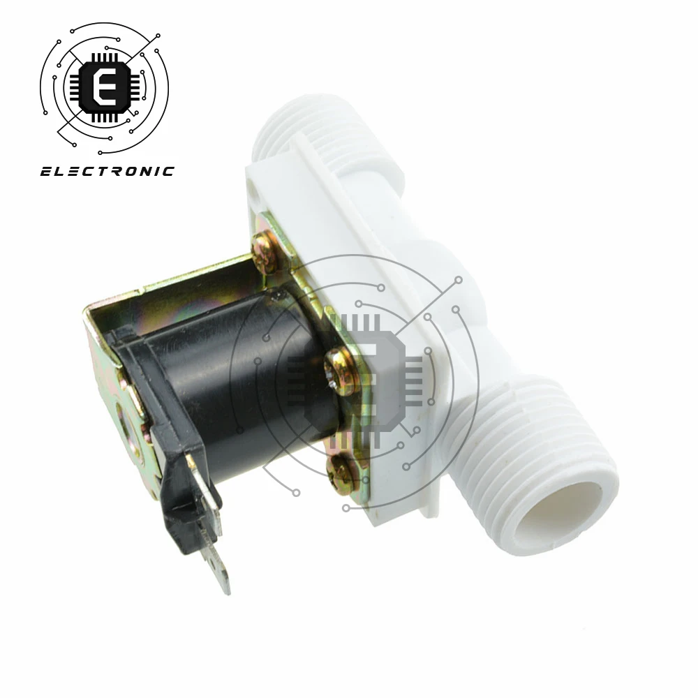 1/2" Plastic Solenoid Valve Switch 12V 24V 220V Magnetic Washing Machine Dispenser Drinking Water Pneumatic Pressure Controller