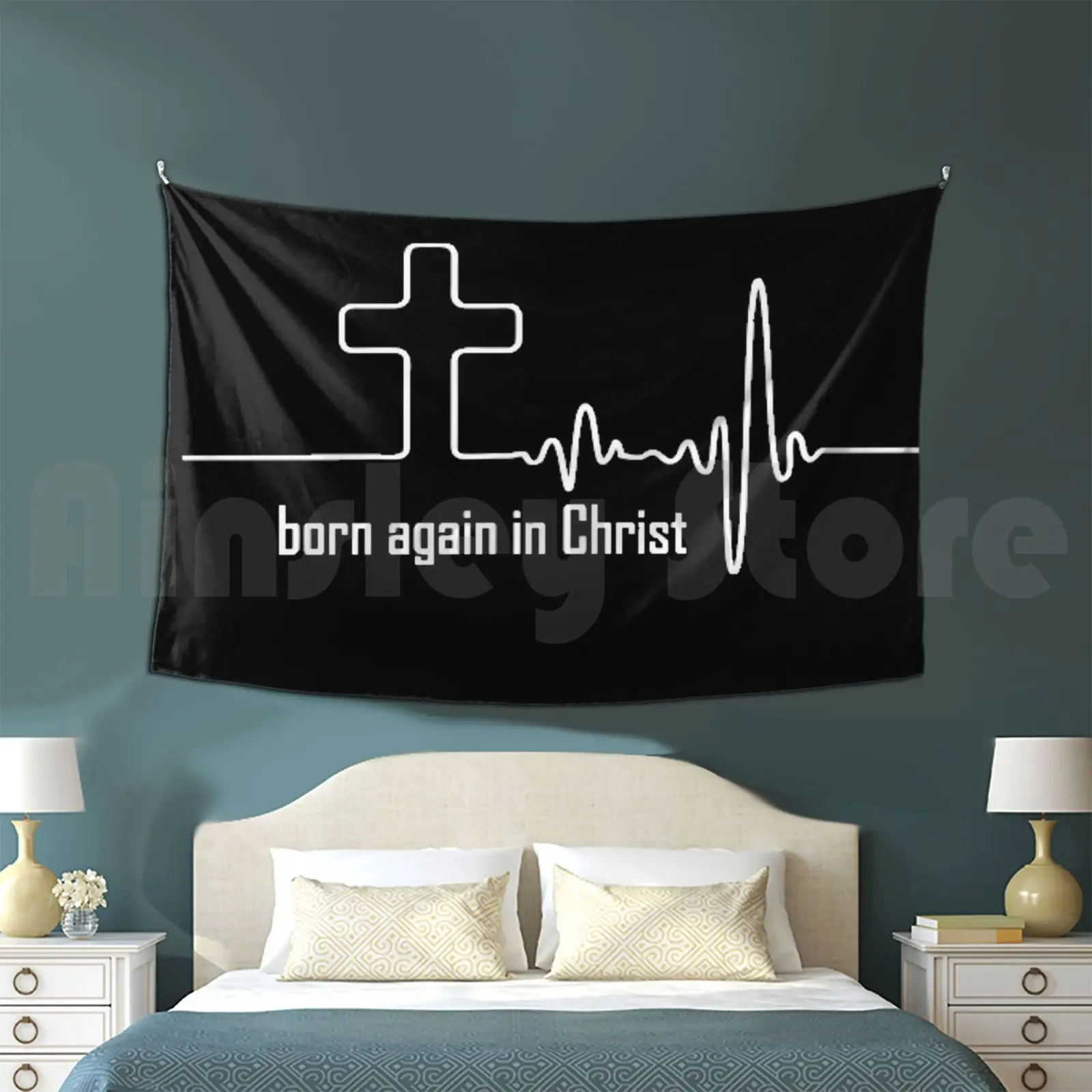 Born Again In Christ Customized Tapestry Born Again In Christ Born Again God Christ Jesus Bible