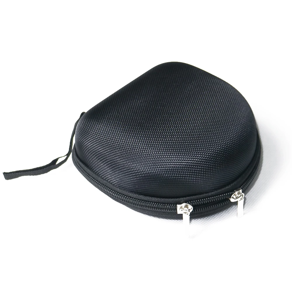 

Strong hard Zipper box PVC Case for SM52 Headset Lavalier Microphone headphone earphone Protect the box