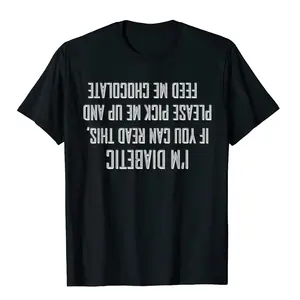 Lustiges Diabetes-Baumwoll-T-Shirt für Männer, Diabetik-Hemd, Neuankömmling, T: Typ 1 10 Hauptverkaufshemd - №9