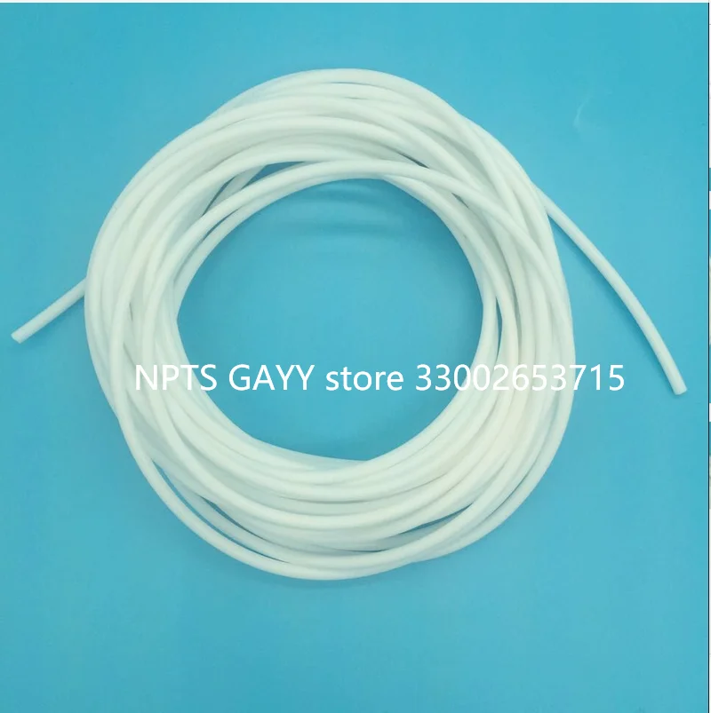 10Meters Eco Solvent Tube Hose Pipe Of Ink Pump For Roland VP540 Mutoh Mimaki JV33 Printer Soft White Silicone Hose Tubing 4*2mm