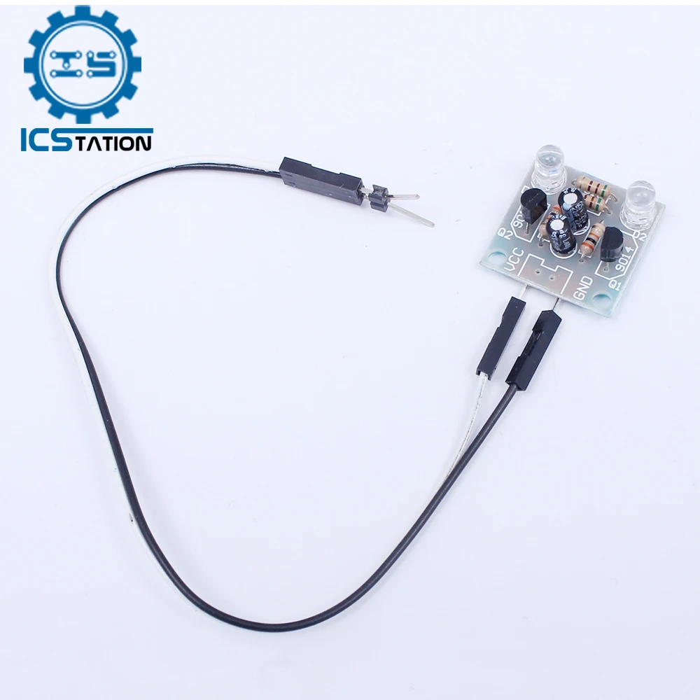 5MM lampeggiante LED Kit fai da te Kit di circuiti elettronici pratica di saldatura Suite elettronica divertente