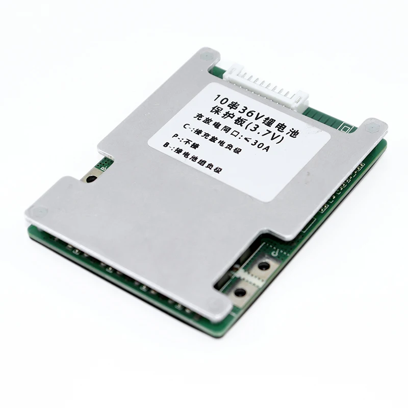 10S 36 فولت 30A بطارية ليثيوم BMS 3.7 فولت نفس ميناء تهمة والتفريغ التوازن PCM ل 36 فولت 15Ah 20-30ah ebike بطارية ليثيوم أيون حزمة