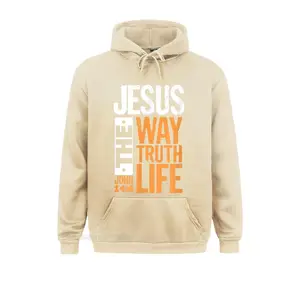 Jesus die Wahrheit, wie Leben Johannes Christian Bibelvers mit Hoodies Hoodies Hoodies für Männerpullover 8 Hauptverkäufe Crene Clothing - №6