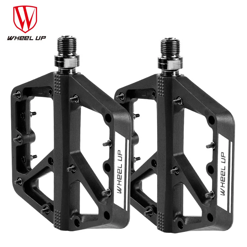 

New Bicycle Pedals Seal Bearing Dustproof Anti-slip MTB Road Bike Pedal Nylon Ultralight Footboard Cycling Accessories 3 Colors