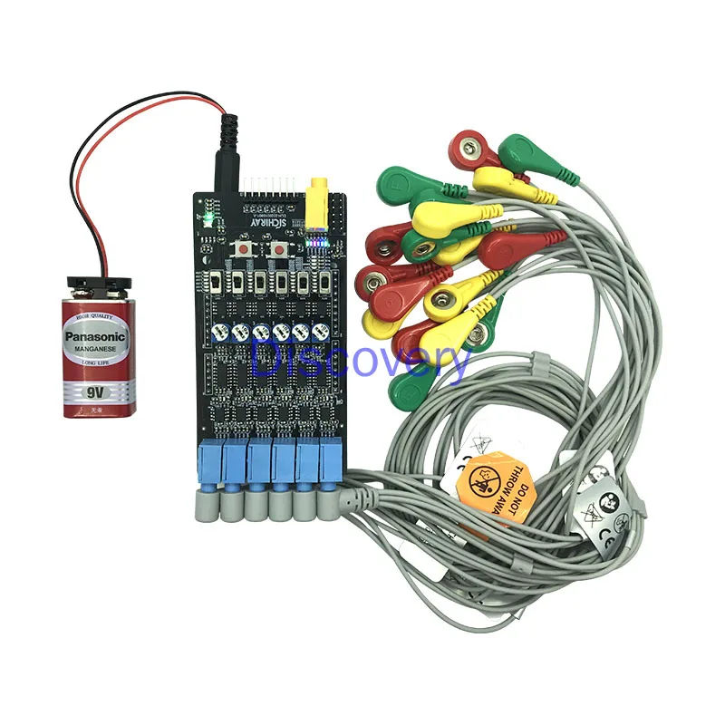 

Custom 6 Channel EMG Myoelectric Sensor Module 6 Lead EMG Aduino Development Kit Smart Wearable Device