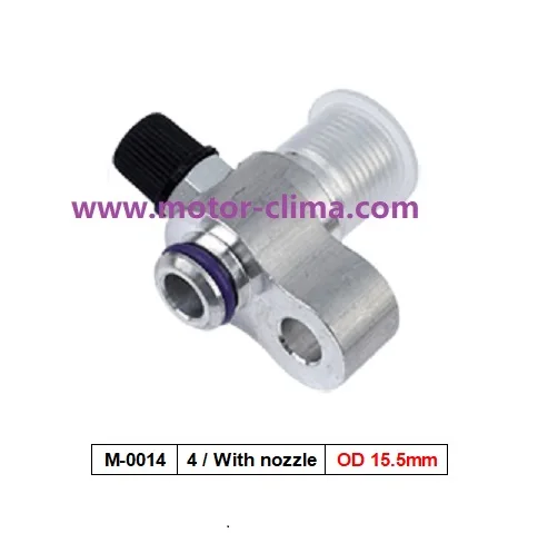 Auto AC compressor/condenser/radiator, air pump connector, pressure plate, fittings, adapter nozzle eco-friendly,R-134a