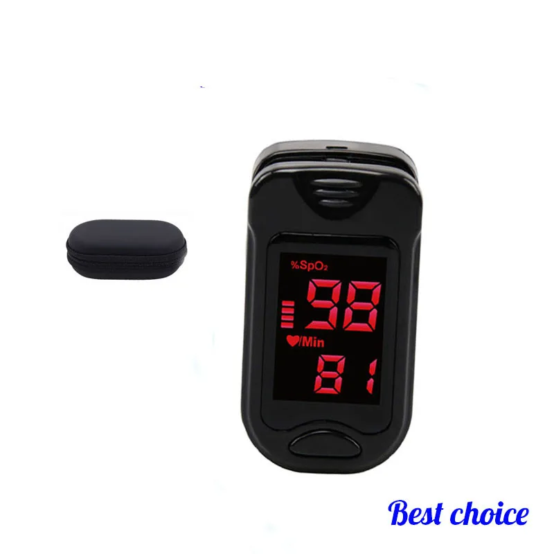 JYouCare Digital finger oximeter OLED pulse pulsioximetro SPO2 PR health alarm Fingertip oximetro de dedo & case family health