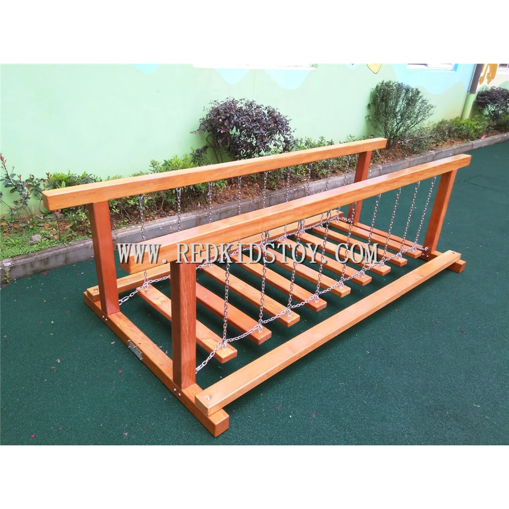 

Exported to Panama Antirot Outdoor Wooden Playground Stainless Steel Chain HZ-4505 10 Years' Exporting Experience