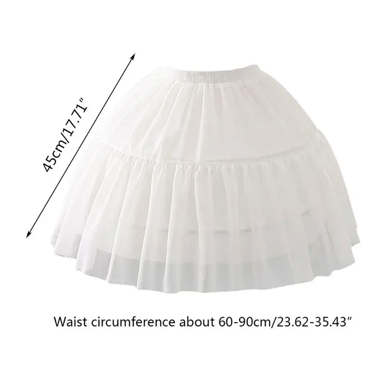 2022 Ball Gown Underskirt Cosplay Fish-bone Short Skirt Carmen Slip Liner Adjustable Petticoat Wedding Dress Jupon