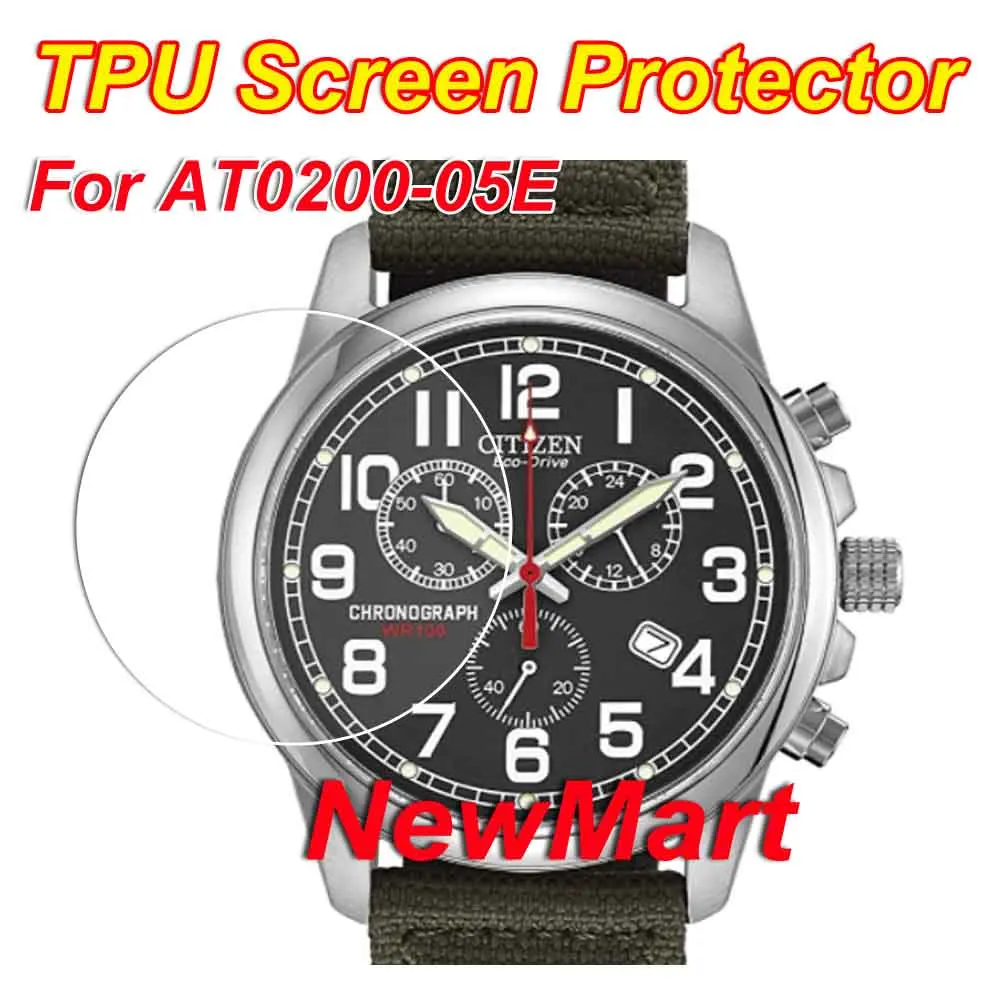 3Pcs For AT8116 AT2340 AT9070 AT9037 AT8128 AT8124 AT9013 AT4010 AT2141 AT9080 AT8104 TPU Nano Screen Protector For Citizen