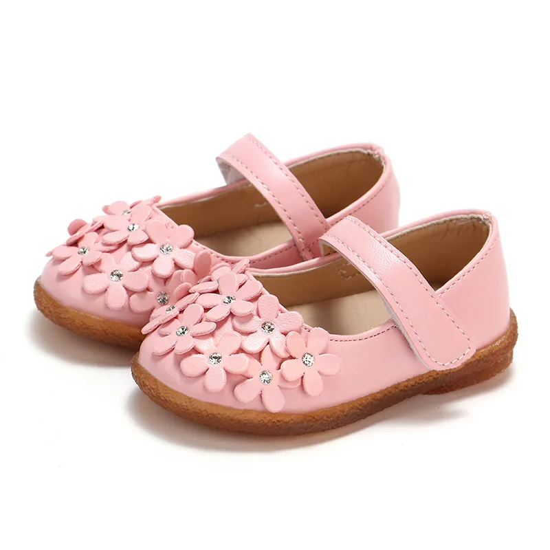 Zapatos de princesa para niñas pequeñas, zapatillas de suela suave, individuales, rojo y rosa, 8M, 10M, 12M, 15M, 2, 3, 4T, novedad