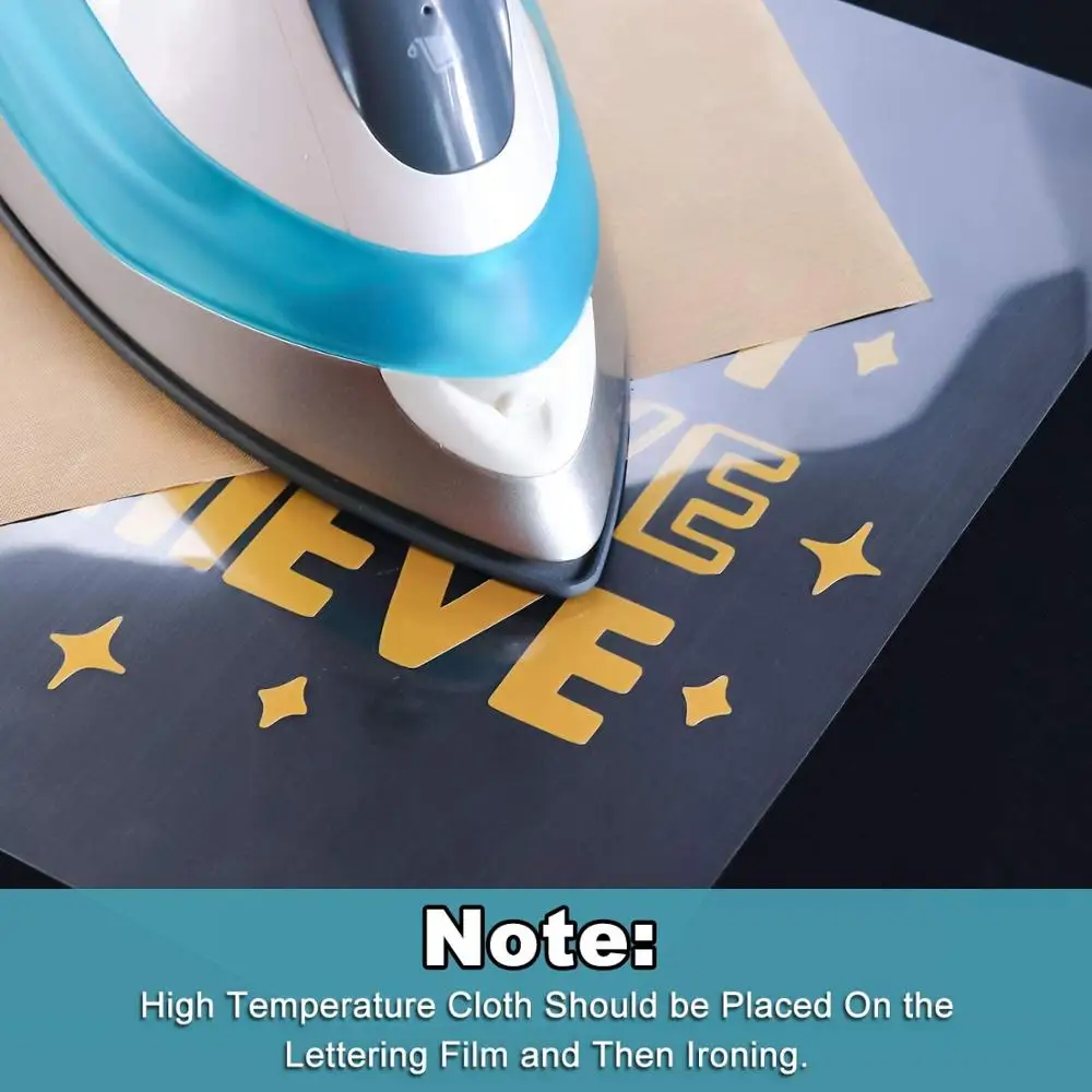 Heat Transfer Vinyl HTV Bundle: 10 Pack Gold 12\