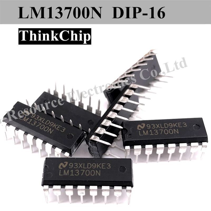 (10Pcs) LM13700N LM13700 Dip-16 Dual Operational Transconductance Versterkers Met Linearizing Diodes En Buffers