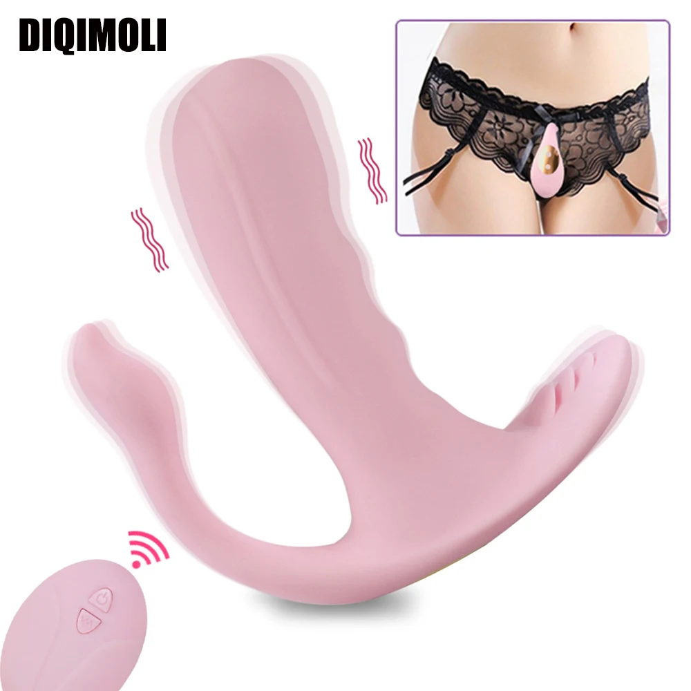 10 Modes 3 IN 1 Vibrator Clitoris Vagina Anal Stimulator Wearable G-Spot Massager Rechargeable Masturbator Sex Toys for Women