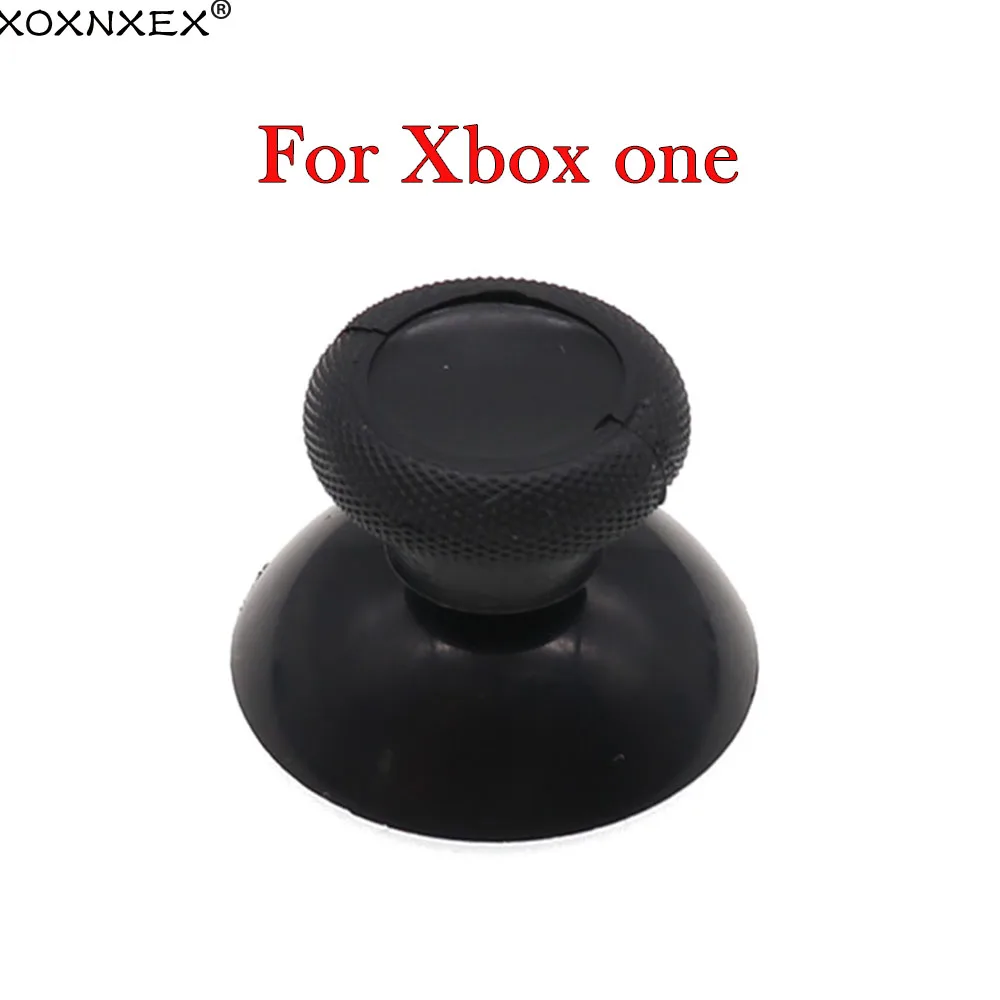 Xoxnxex-analógico polegar stick substituição para xbox um controlador, preto, novo, 2 pcs