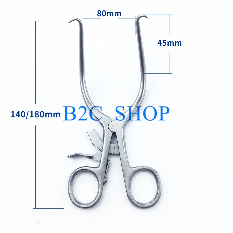 Weitlaner Retractor Veterinary Instruments Self-Retaining Retractors Blunt Wound Weitlaner Retractor