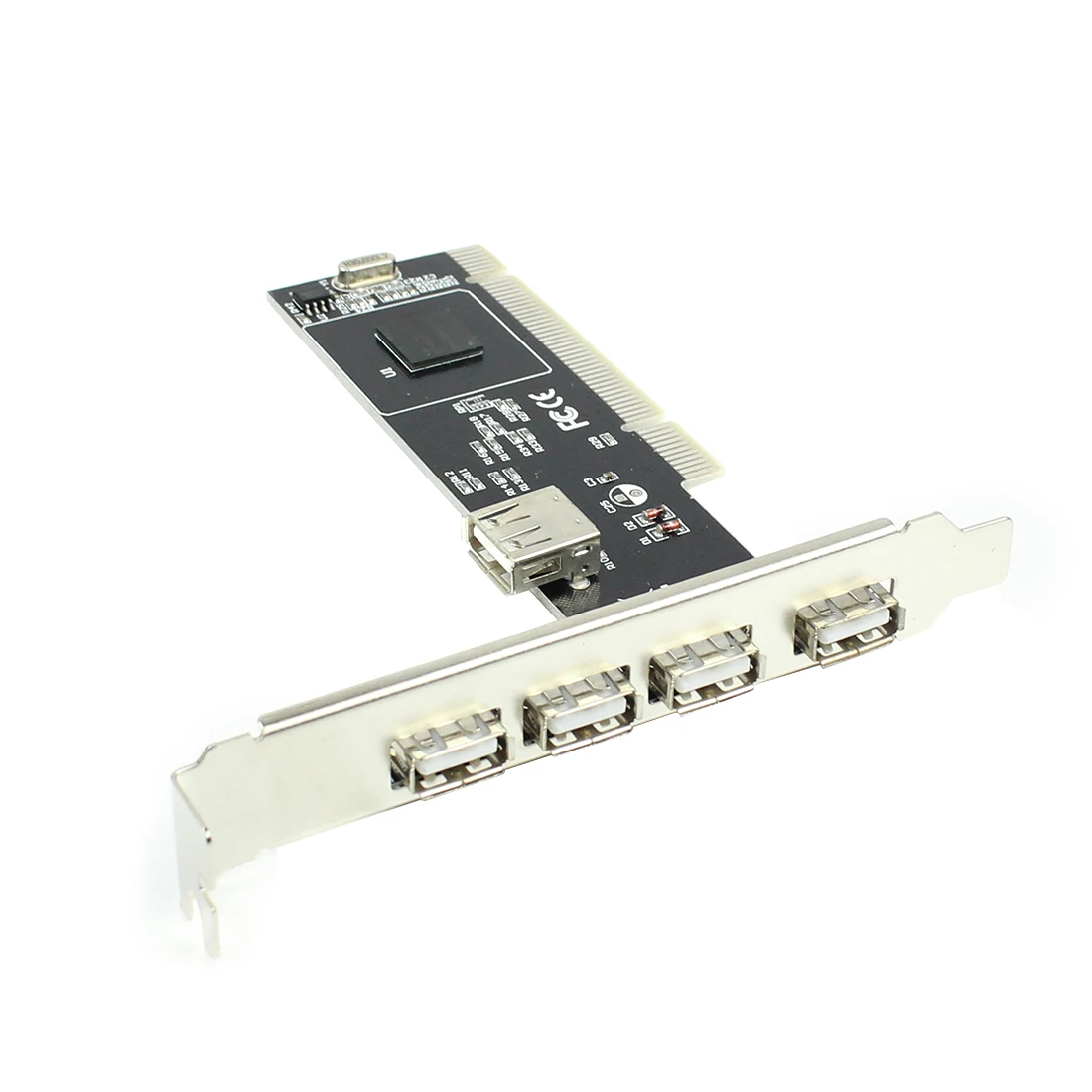 

USB 2.0 4 Ports 480 Mbps High Speed HUB PCI Controller Card Adapter PCI to USB2.0 for Desktop PC Computer Dropship Wholesale
