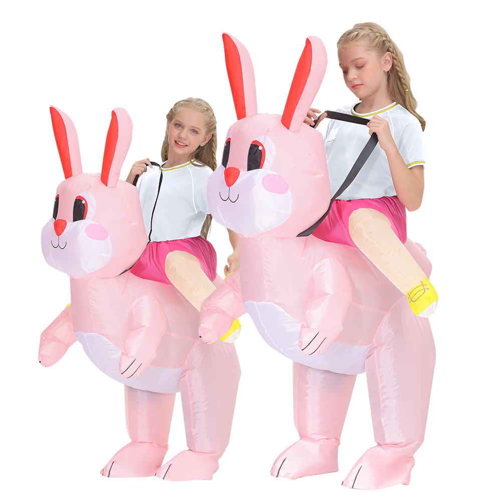 Детские костюмы для косплея вечерние, животные, динозавр, единорог, детский Пурим, подарки на день рождения, Пасхальный кролик, реквизит
