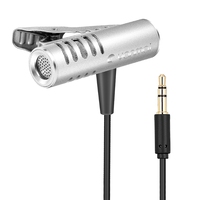 2022 New Yanmai R933 Lavalier Omnidirectional Condenser Microphone For PC Phone Camera