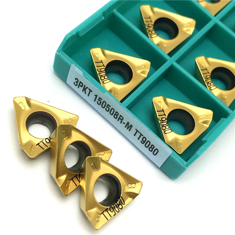 3PKT100408R 3PKT150508R TT9080 Carbide Inserts Turning Tool CNC Milling Insert Indexable Tool High Quality Turning Insert