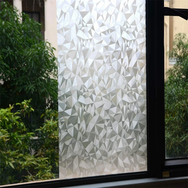 Window decoration privacy film electrostatic adsorption decoration vinyl anti-ultraviolet electrostatic glass