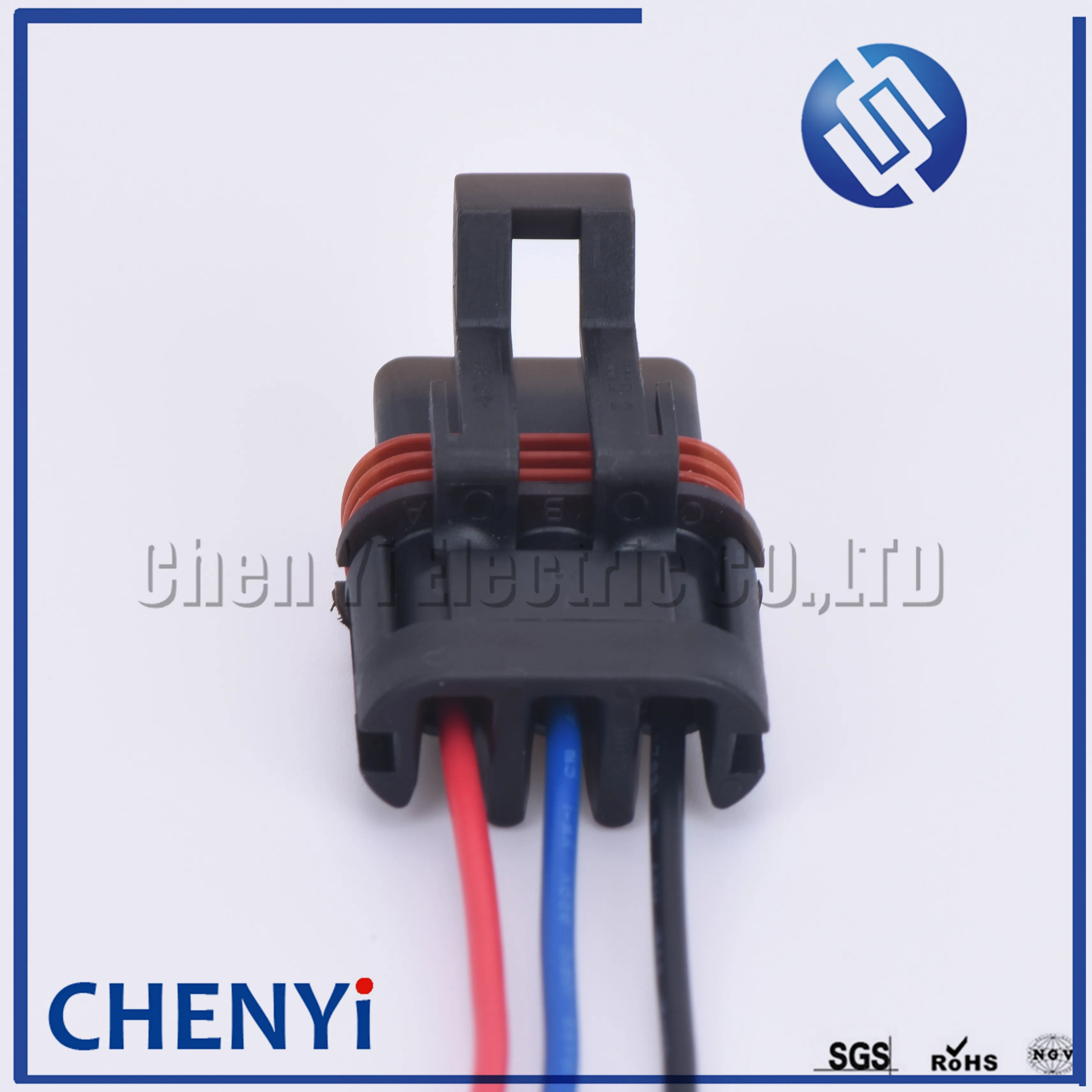 1 set 3 pin female 280 Series Sealed plastic wiring harness auto connector 12040977 for Polaris With 17cm harness