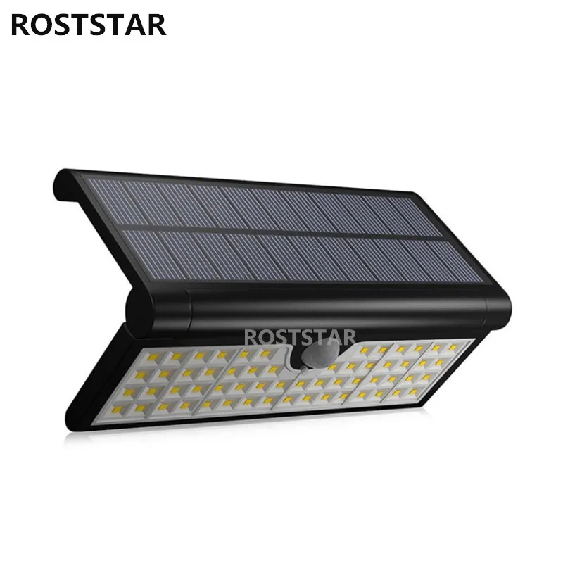 

Hot sale Solar LED Waterproof Wall Lamp PIR Motion Sensor Street Light Energy Saving Wall Yard Lamp Garden Decoration Lamp