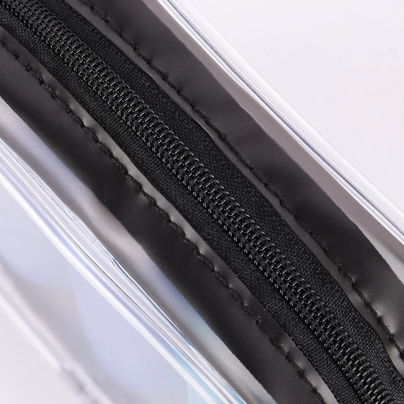 Pvc Cosmetische Zak Transparante Waterdichte Draagbare Reizen Multifunctionele Wassen Opslag Plastic Rits Zak