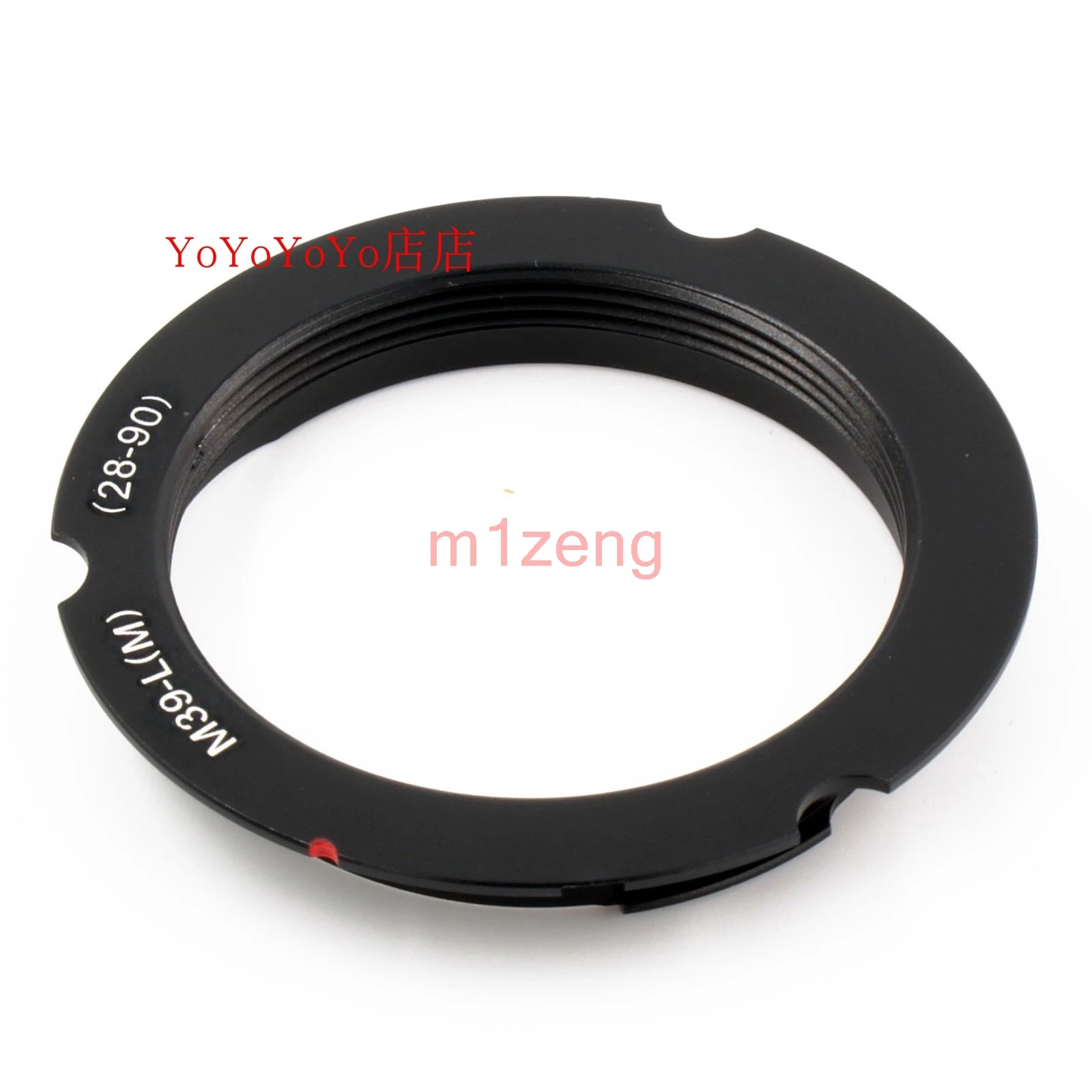 6BIT 6-hole m39-lm(28-90) adapter ring for l39 M39 39mm LTM LSM Mount lens 28mm-90mm to camera leica LM 