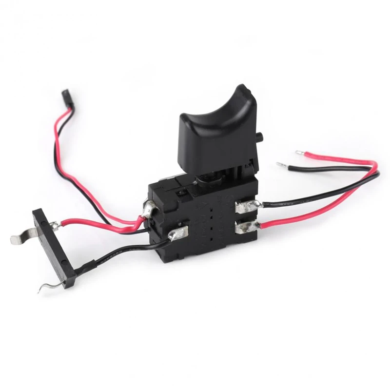 7.2 V - 24 V batteria al litio trapano avvitatore a batteria interruttore di controllo della velocità interruttore di innesco con piccola luce