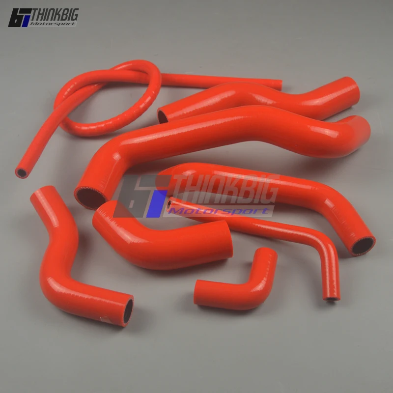 Silicone Radiator Hose Kit For 1989-1993 Toyota Celica GT-Four ST185 RC 3S-GTE (8pcs)