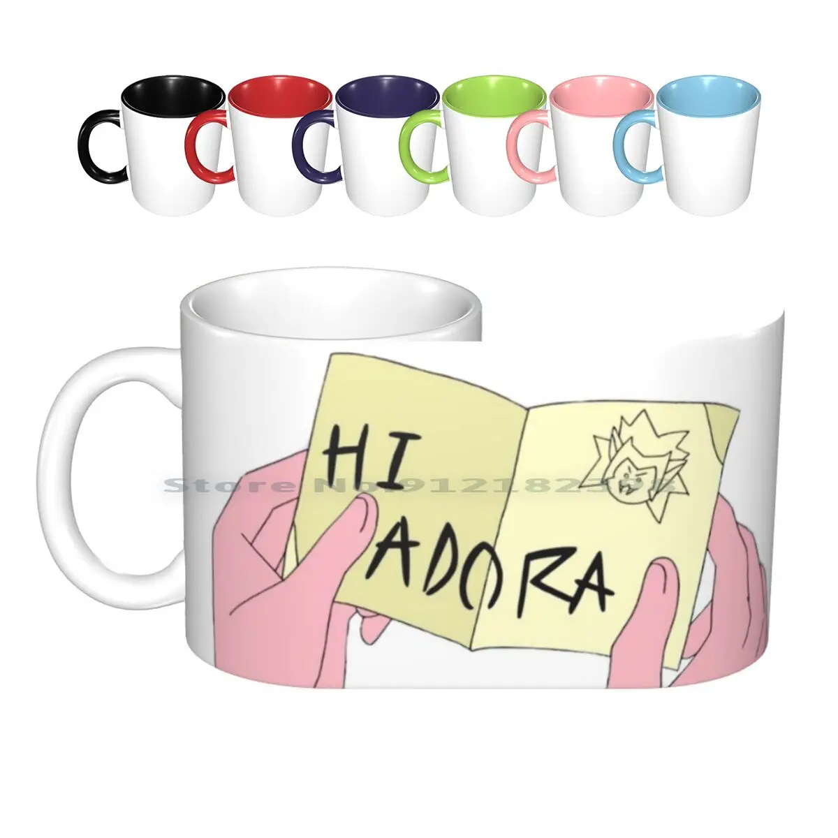 Hi Adora~ Ceramic Mugs Coffee Cups Milk Tea Mug Hi Hey Adora Hi Adora Cute Catradora Shera She Ra She Ra And The Princesses Of