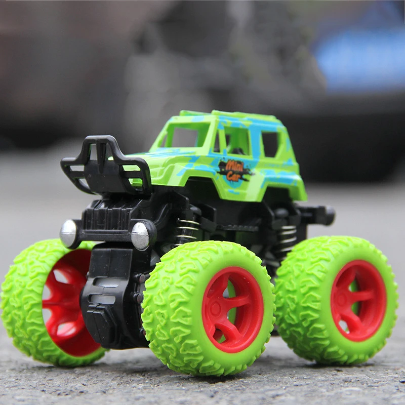 Fun children's toy car  Push the inertia forward Big wheel off-road performance  Is a great gift for boys girls holiday birthday