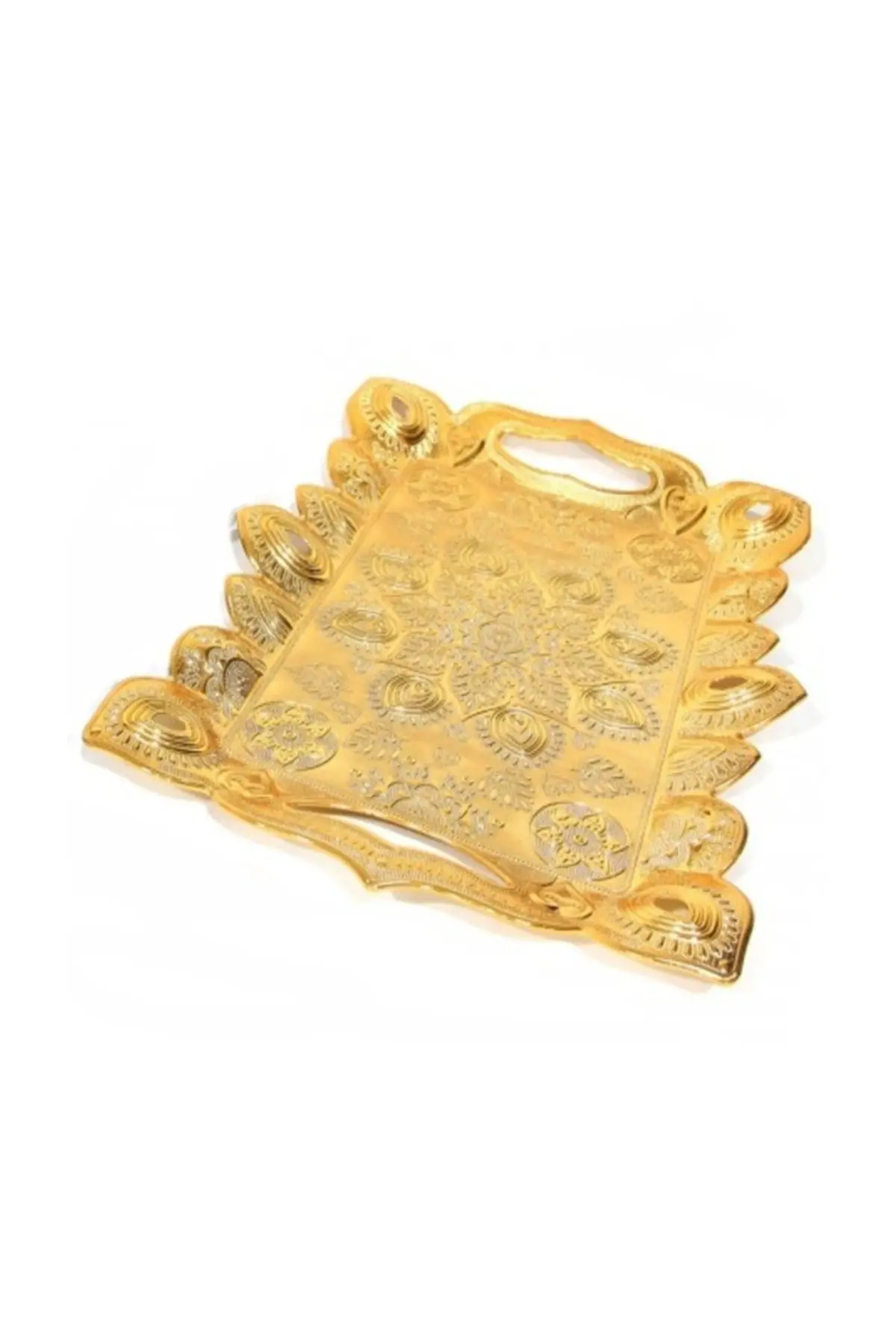 DOLBOVI tray Rectangle tray Gold Color tray поднос plateau de service