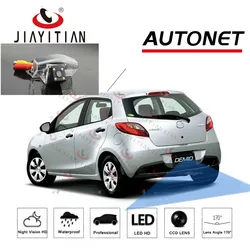 JIAYITIAN Rear Camera For Mazda Demio DE DJ for Mazda 2 sedan hatch 2007~2014 CCD Night Vision Backup Camera Parking