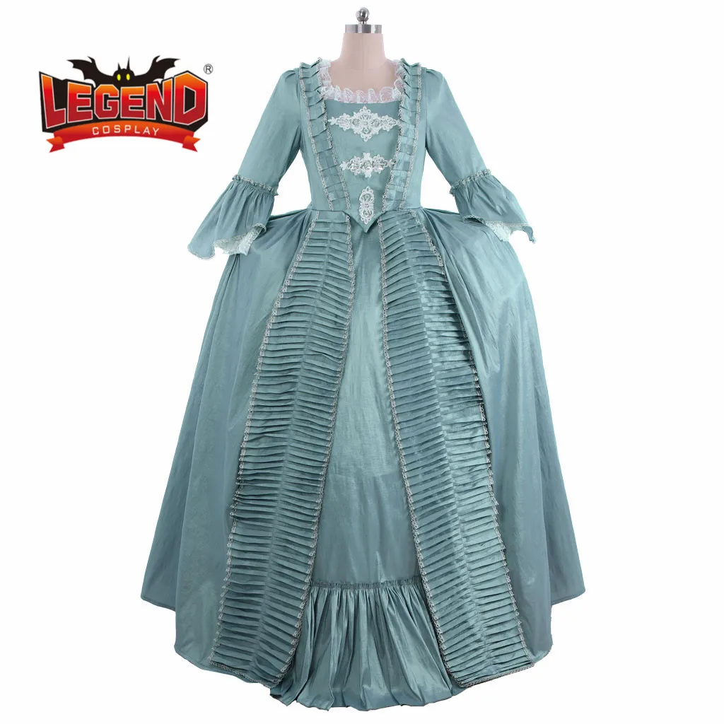 

Revolution Georgian Victorian Ball Gown dress costume 18th century rococo dress colonial costume Marie Antoinette dress