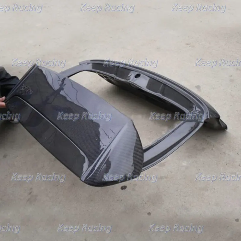 Car Accessories OEM Style Carbon Fiber Trunk Gate For Subaru Impreza GRB Hatchback Glossy Finish Boot Lid Kit Rear Cover Bodykit