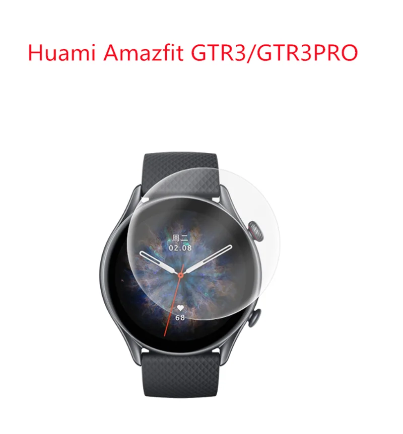 

4pcs TPU Hydrogel Film for Amazfit GTR3 pro Smart Watch Full Screen Protector HD Clear Anti-Scratch Films for Amazfit GTR3 New