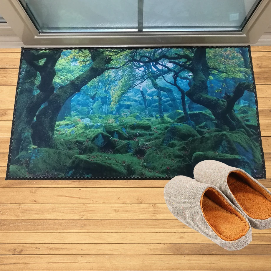 Custom Doormat Entrance Welcome Mat Hallway Doorway Bathroom Kitchen Rugs Floor Mats Carpet Any Color Home Decor Gift