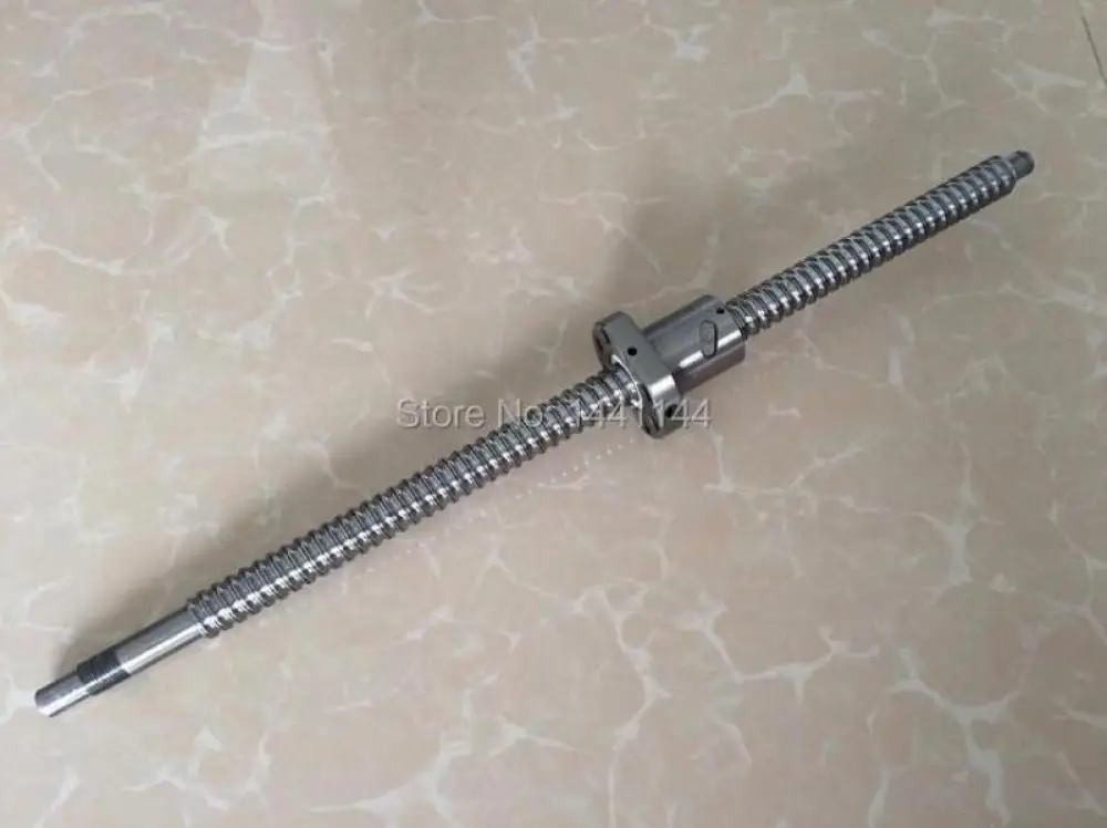 SFU3210 - 700mm ball screw with ball nut + BK25/ BF25 Support +3210 Nut housing + 20*14mm Coupling