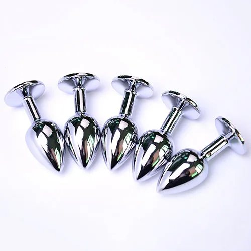 Small Size Anal Toys Butt Plug Stainless Steel Anal Plug Sex Toys for woman men Adult Product nice and comfortable design